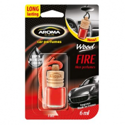 Zapach do auta zawieszka buteleczka WOOD Fire