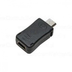 Złącze gniazdo mini USB - wtyk micro USB ZLA0793