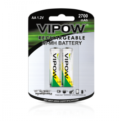 Baterie akumulatorki AA 2700mAh Vipow BAT0034 2szt