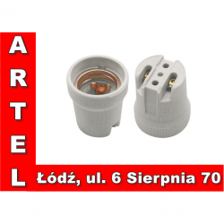 Oprawka ceramiczna E27 4A 250V 426 zwykła