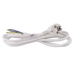 Przewód przyłączacz kabel z wtyczką 3x1,5mm 3m bi