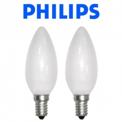 Żarówka świecowa 60W E14 matowa Philips 2szt/op.