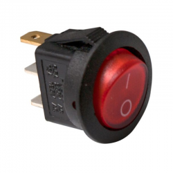 Przełącznik okrągły podświetlany czerwony IRS-101-4662